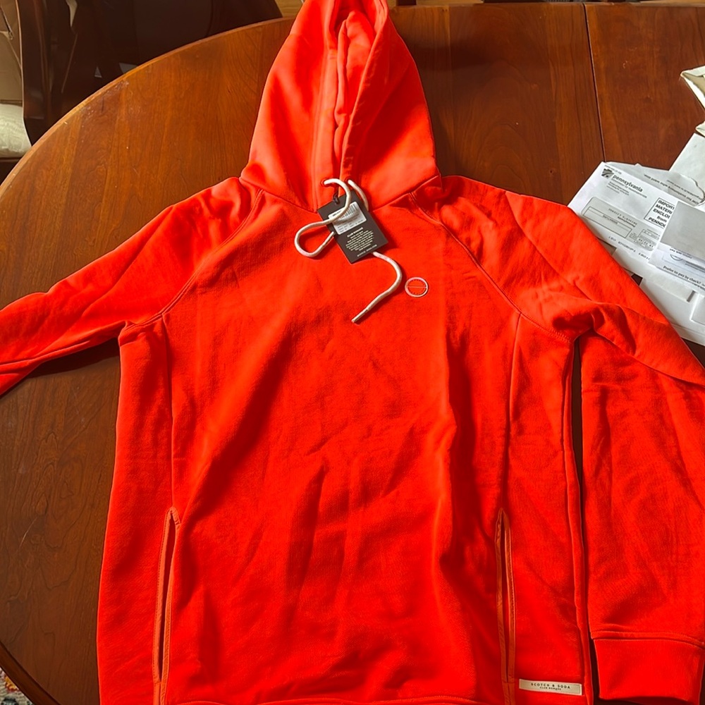 Orange Scotch & Soda Hoodie